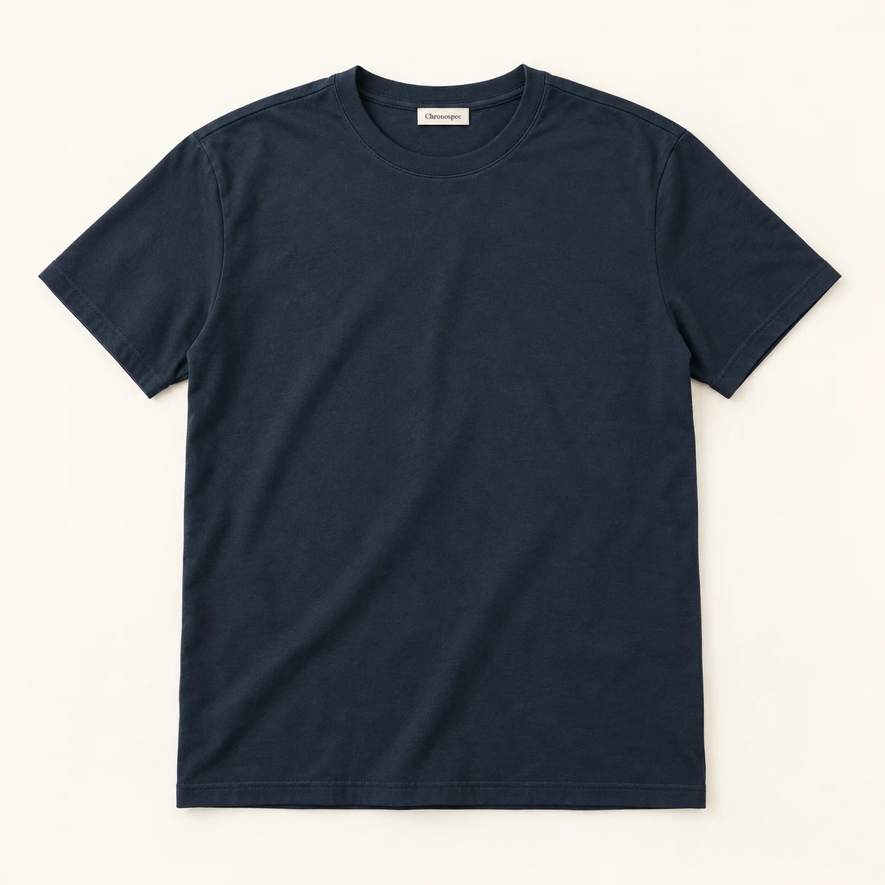 Rive Everyday Tee — Ink navy, front view